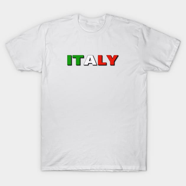 ITALY. ITALIA. SAMER BRASIL T-Shirt by Samer Brasil